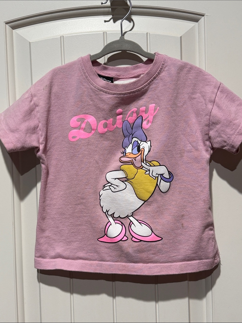 ZARA 3T Daisy Duck Pink Graphic Tee for Kids